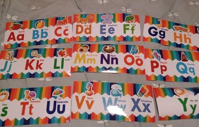 alphabet wall stickers