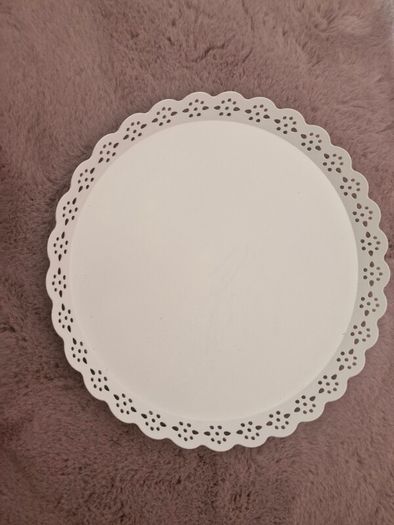 Decrative White Tray