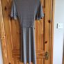 Black and cream wrap dress Dress size 10 includes postage Image 5
