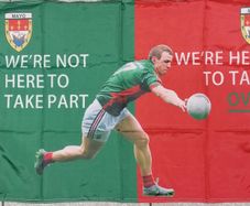 Colm Boyle Mayo GAA flag 3ft x 2ft.