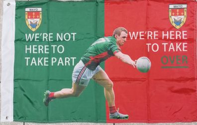 Colm Boyle Mayo GAA flag 3ft x 2ft.