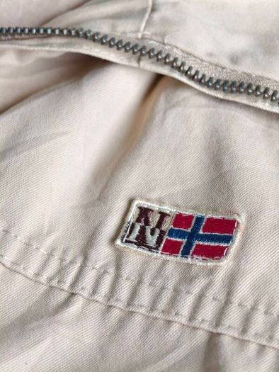 Napapijri Geographic Expedition Camp Vintage Men Jacket XL BEIGE