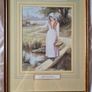Set of 4 Vintage Charles E. Wilson Framed Art Prints - Idyllic British Country Life Scenes Image 2