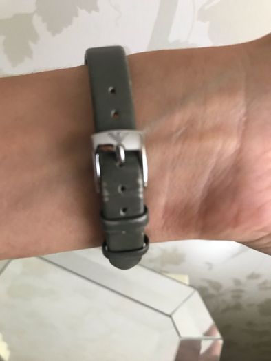 Armani watch with additional replacement strap