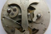 Antique Pocket Pedometer - Henri Chatelain Of Paris (unusual mechanism)