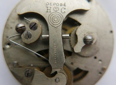 Antique Pocket Pedometer - Henri Chatelain Of Paris (unusual mechanism)