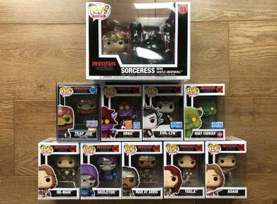 Funko Masters of the Universe Complete Set (10 Funko Pops!)