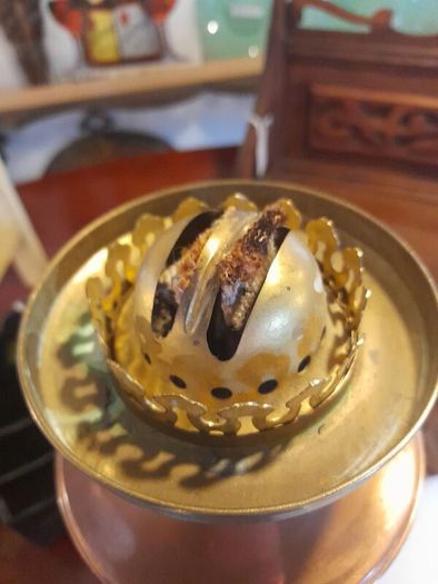 Vintage Copper Oil Lamp