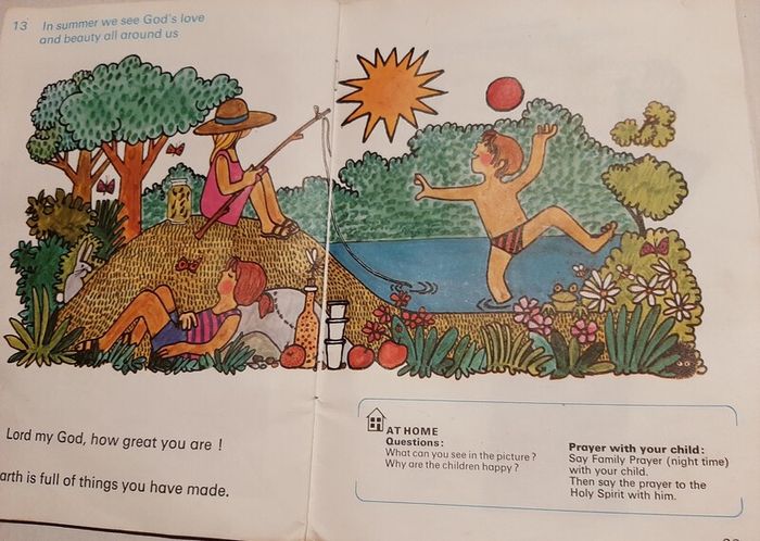 Vintage school book you are my friends