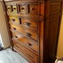 french mahogany chest of drawers Image 2
