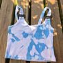 Topshop Tie-Dye Ring Strap Top, Size Small Image 2