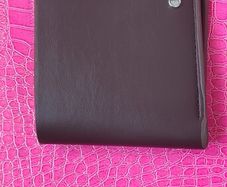 Brown Audi wallet