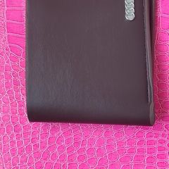 Brown Audi wallet
