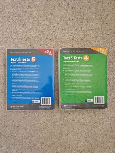 Text and Tests 4 and 5 Leaving Cert Maths