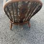 Retro vintage Ercol Windsor "Fleur de Lys" easy chair, designed by Lucian Ercolani Image 9