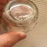 Old glass brylcreem bottle Image 2