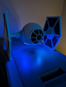 Star Wars TIE Fighter Holder & Echo Dot Smart Speaker