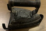 Cast Iron Iron with Stand