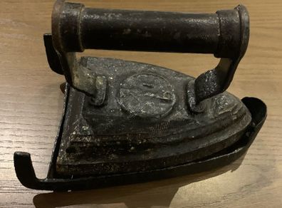 Cast Iron Iron with Stand