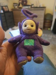Vintage 1996  Teletubbies Tinky Winky Doll Purple