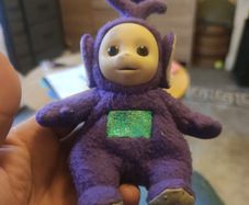 Vintage 1996  Teletubbies Tinky Winky Doll Purple