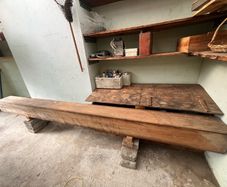 4m Solid Oak Beam