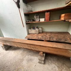 4m Solid Oak Beam