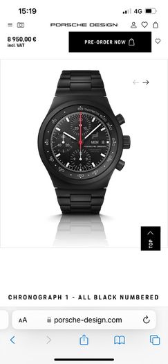 Porsche Design Chronograph