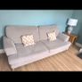Sofa and foot stool Image 3