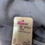 Sheer embroidered grey blouse top | NWT Size UK12 Image 8