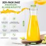Brand New Glass Carafe Set of 3. Image 7