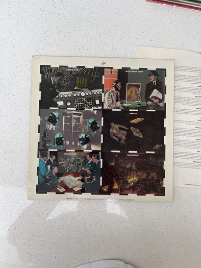 Vintage 1980 Vinyl LP Fingerprintz Distinguishing Marks