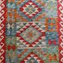 Kilim Afghan rug Hallway runner Image 3