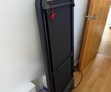 Walking pad with rails