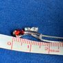 Sterling Silver Cherry Necklace Image 5