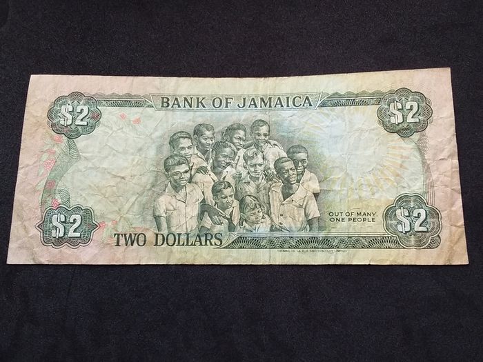 Bank of Jamaica : Two Jamaican Dollars - 1993