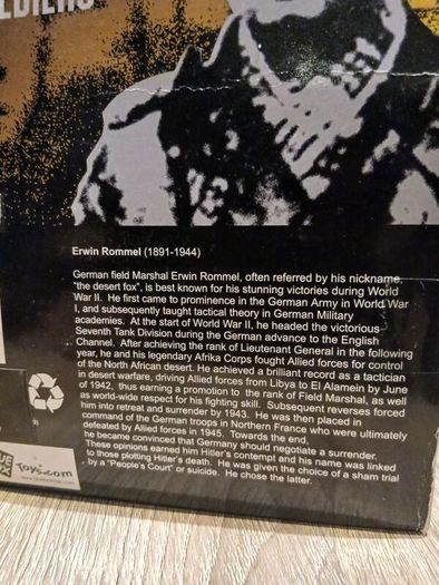 Elite Command Collectors Series Erwin Rommel And German Soldiers
