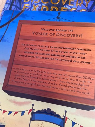Lift The Flaps - All Aboard the Discovery Train and voyage of discovery