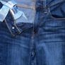 Levis 726 Flare jeans Size W24/L 30/ UK 6 High Rise in a gorgeous dark blue wash Image 6