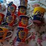 10 x various cadbury creme egg mini eggs flake mugs,retired Image 4