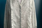 Paul Costelloe print blouse. Size 12
