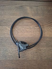 shimano tiagra front hydraulic disc brake calliper with 1m hydraulic hose