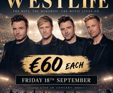 Westlife - reduced price ! 60 EURO each