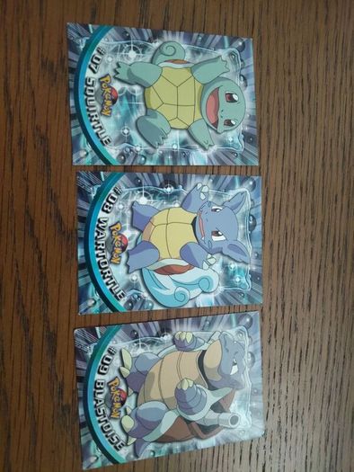 pokem topps blue edition
