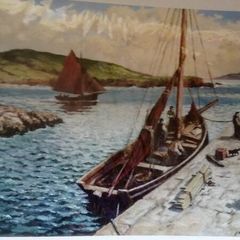 Unframed Galway Hooker prints new