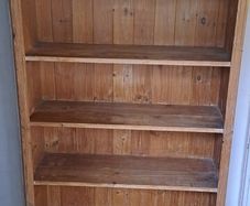 Old Pine Bookcase