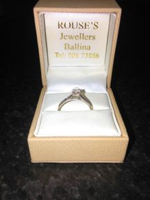 white gold diamond engagement ring