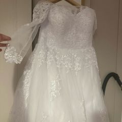 White wedding dress - never worn
