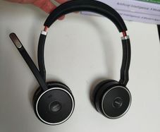 Jabra Evolve 75 Wireless Headset with Jabra Link 370 USB Dongle & ANC