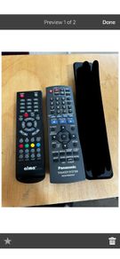 Remote Controls Panasonic Alma Tv Theatre System